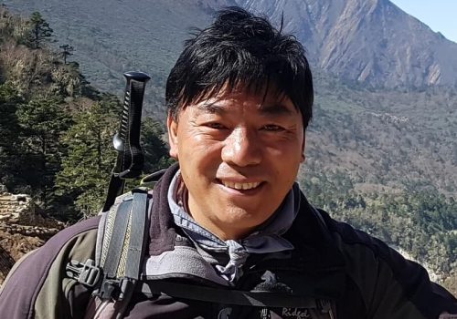 Ang Tshering Sherpa, chairman of Keep Walking Nepal